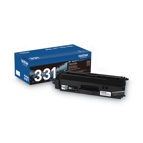 Brother TN 331BK Black Toner Cartridge, Standard