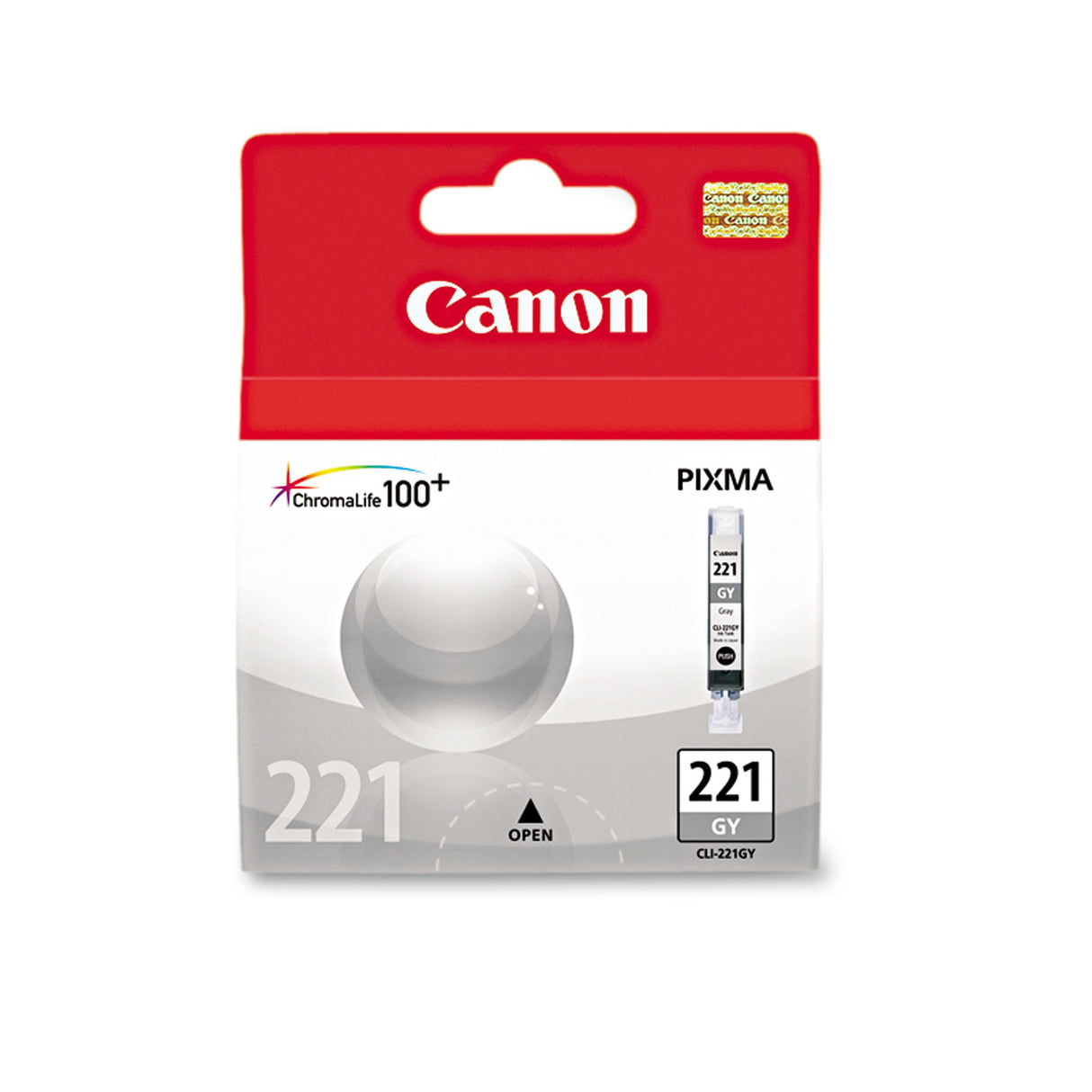 Canon CLI-221 Gray Ink Cartridge 2950B001