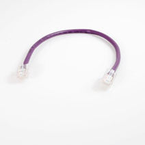 Legrand 1FT Purple Q-Series Patch Cords CAT6 Non-Booted