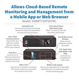 Eaton Tripp Lite Series SMART750PSRTNC 750VA Online Cloud-Connected Tower UPS Battery Backup & Surge Protector, 475W, Pure Sine Wave, AVR, Computer Uninterruptible Power Supply Units