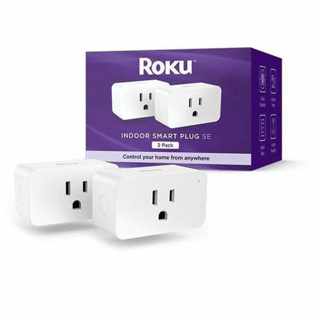 Roku Indoor Smart Plug SE, 2-Pack