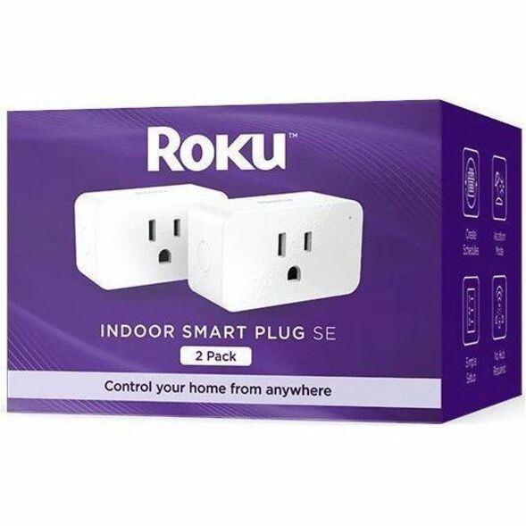 Roku Indoor Smart Plug SE, 2-Pack