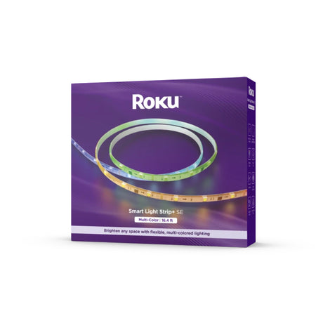 Roku Smart Light Strip+ SE, Multi-Color Smart Light Strip, 16.4ft