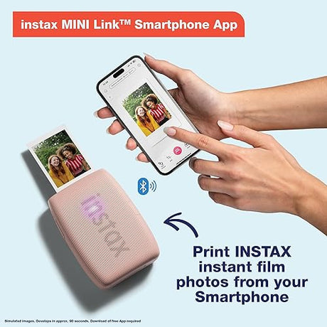 Fujifilm Instax Mini Link 3 Smartphone Printer - Clay White