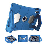 STM Goods Duxling iPad 10th Generation Case for Kids - Ultra-Protective, Two-Handle Design Allows for Easy Carry and Functions as a Multi-Angle Stand - Ideal for Parents, Teachers, Students - Blue