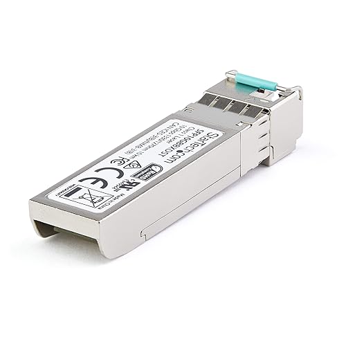 StarTech.com Dell EMC SFP-10G-BX10-D Compatible SFP+ Module - 10GBASE-BX-D - 10 Gigabit Ethernet BiDi Fiber Single Strand SFP+ - LC 10km (SFP10GBX10DS)
