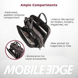 Mobile Edge MEBCNS1 16-Inch Select Nylon Laptop Briefcase (Black)
