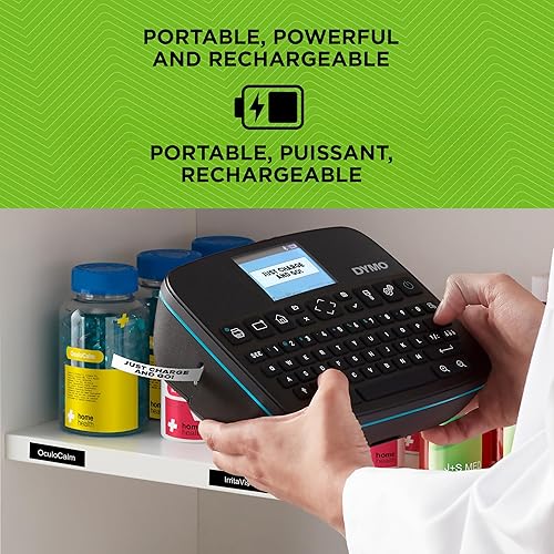 DYMO LabelManager Executive 640 CB Portable Label Printer, Compact Label Maker Machine with QWERTY Keyboard, Bluetooth & USB Connectivity, Compatible with DYMO D1 Standard & Durable Labels