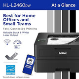 Brother HL-L2460DW Home Office Monochrome Laser Printer with 700 Prints in-Box