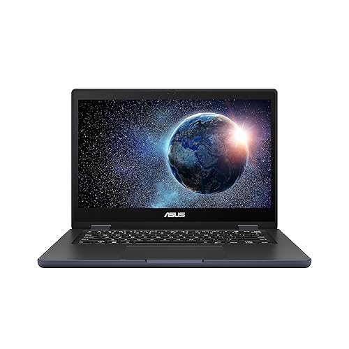 ASUS BR1402 BR1402FGA-P31T-CA Ruggedized 2 in 1 Touchscreen Laptop, 14 Full HD Display, Intel Core i3-N305, 8GB DDR5 RAM, 256GB PCIE G3 SSD + TPM, Wifi 6, Windows 11 Pro, Grey