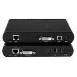 StarTech.com USB DVI Over Cat 5e / Cat 6 KVM Console Extender - 1920x1200 - KVM/USB Extender - up to 328 ft - SV565UTPDUV