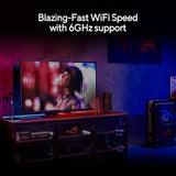 ASUS ROG USB-BE92 Tri-Band BE6500 WiFi 7 USB Adapter, 6GHz Band, Support 4096-QAM, Multi-Link Operation (MLO), Compatible with Type A and C, WPA3 Network Security