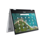 ASUS Chromebook Flip CM1, 14.0 FHD Touchscreen Display, AMD 3015Ce Processor, 4GB RAM, 64GB eMMC Storage, MIL-STD 810H Durability, Chrome OS, Transparent Silver, CM1400FXA-DH01T-CA Intel Core m3-8100Y