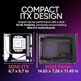 Cooler Master NR200P V2 Mini-ITX PC Case Ready, Top-Mount 280mm AIO, 357mm Vertical GPU Mount, Designed Ready Nvidia RTX 5090 | AMD RX 9070 XT, SFX PSU – Ready to Install, Tempered Glass, DIY