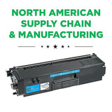 Clover Remanufactured Toner Cartridge Replacement for Brother TN315 | Cyan | High Yield Cyan 3,500