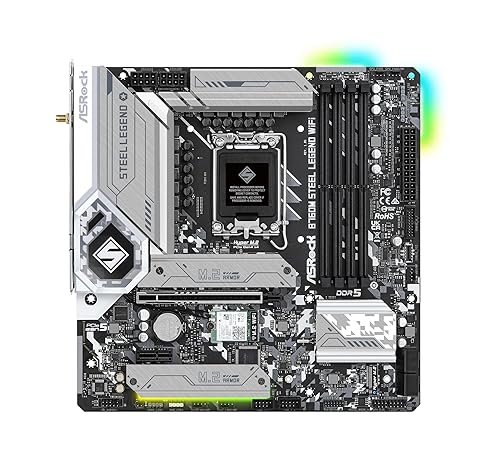 ASRock B760M Steel Legend WiFi Motherboard