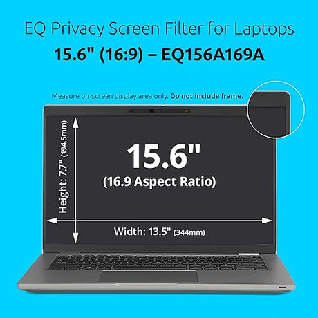 Kensington EQ Privacy Screens Filter 15.6 inch 16:9