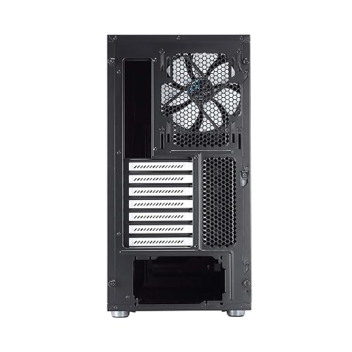 Fractal Design Define R5 - Mid Tower Computer Case - ATX - Optimized for High Airflow and Silent - 2X Fractal Design Dynamic GP-14 140mm Silent Fans Included - Water-Cooling Ready - Black