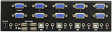 StarTech.com 4 Port VGA KVM Switch - Dual VGA - Hot-Key & Audio Support - 1920x1200 KVM Switch - KVM Video Switch (SV431DVGAU2A) 4 Port VGA - Dual Monitor