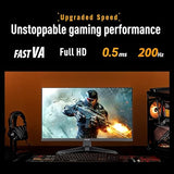 ASUS TUF Gaming Series 5 24.5” 1080P Monitor (VG257Q5A) - Full HD, 200Hz, Extreme Low Motion Blur Sync, FreeSync Premium, 0.5ms, Speaker, DisplayWidget, Gaming AI, 3 yr Warranty