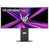 LG Ultragear™ 34GX900A 34 OLED WQHD Curved Gaming Monitor – 240Hz, 0.03ms, USB-C 65W PD, HDMI 2.1, G-SYNC, FreeSync Premium Pro