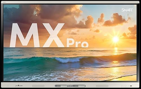 SMART Board MX086-V5 Pro Series Interactive Display with iQ - No Wall Mount Included
