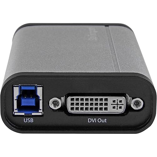 StarTech.com DVI Video Capture Card - 1080p 60fps Game Capture Card - Aluminum - Game Capture Card - HD PVR - USB Video Capture (USB32DVCAPRO) DVI at 1080p60fs