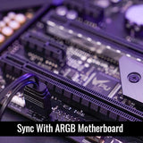 AeroCool Oasis L360 ARGB AIO Liquid CPU Cooler, TDP 300W, 360mm Radiator, Mirage Design with ARGB Lighting, 3x120mm ARGB Fans, Intel LGA 1700, 1200, 115X, 1851, 1366, AMD AM5/AM4 Sockets - Black Black AIO L360mm