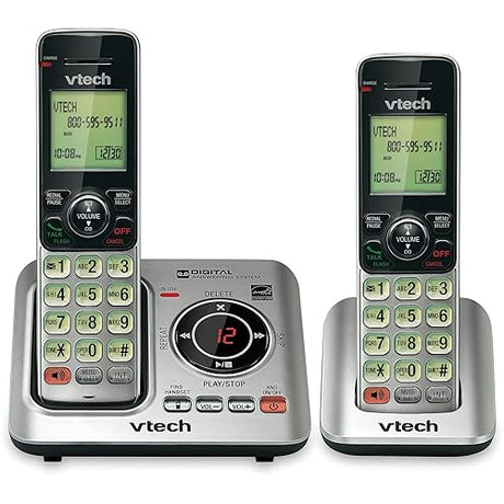 Cs6629-2 Cordless Answ W/ 2 Handsets Vtech Cs6629-2