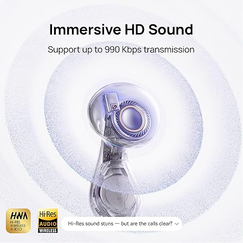 HUAWEI FreeBuds 6 Wireless Earbuds, Ear-Fitting Wearing, Dual-Driver True Sound, Stable & Clear Calls, Open-fit ANC, 36H Battery Life, IP54 Water-Resistant, iOS & Android, Purple Freebuds 6 Purple