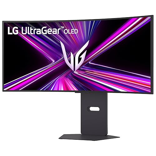 LG Ultragear™ 34GX900A 34 OLED WQHD Curved Gaming Monitor – 240Hz, 0.03ms, USB-C 65W PD, HDMI 2.1, G-SYNC, FreeSync Premium Pro
