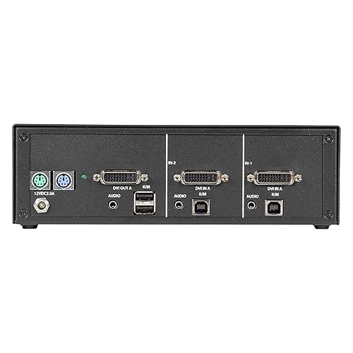 Black Box Niap 3.0 Secure 2-Port Single-Head Dvi-I Kvm Switch