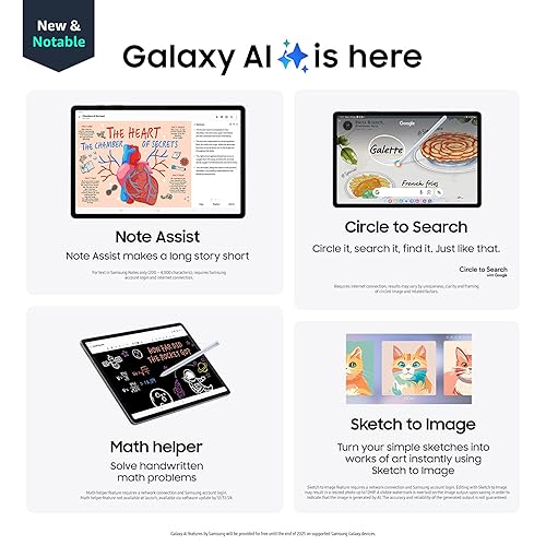Samsung Galaxy Tab S10+ Plus 12.4” 256GB Android Tablet, Galaxy AI Tools, Circle to Search, AMOLED 2X Display, Long Battery Life, Durable Design, S Pen for Note-Taking, US Version, Moonstone Gray Moonstone Gray 256GB Tablet Only Tablet