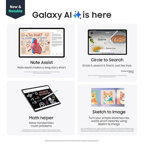 Samsung Galaxy Tab S10+ Plus 12.4” 256GB Android Tablet, Galaxy AI Tools, Circle to Search, AMOLED 2X Display, Long Battery Life, Durable Design, S Pen for Note-Taking, US Version, Moonstone Gray Moonstone Gray 256GB Tablet Only Tablet