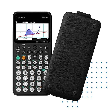 Casio fx-CG100 ClassWiz® Color Graphing Calculator with 3D Graph & Python | Large High-Res Display, Basic & Advanced Functions | Ideal for Exams, STEM, Programming & Advanced Math