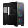 Cooler Master Elite 302 Micro-ATX High Airflow Minimalist PC Case, 365mm GPU Max, Compatible RTX 5080|RX 7090 XT, 280mm AIO Max, Type C, Tempered Glass, Triple 120mm aRGB PWM Fan, Intakes Grill