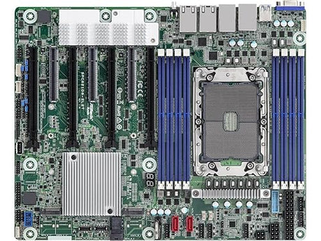 AsRock Rack SPC621D8-2L2T ATX Server Motherboard, Single Socket P+ (LGA 4189), 3rd Gen Intel® Xeon® Scalable Processors, C621A, Dual 1GbE+10GbE