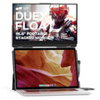 Portable Monitor - Mobile Pixels 15.6 Duex Float Portable Stacked Monitor, FHD IPS Touchscreen (Built-in Kickstand), USB C/HDMI Laptop Screen Extender, Compatible with Windows/MacOS/ChromeOS/Switch