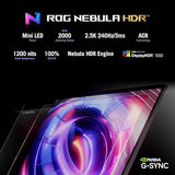 ASUS ROG Strix Scar 18 (2025) Gaming Laptop, 18” ROG Nebula HDR 16:10 2.5K 240Hz/3ms, NVIDIA GeForce RTX 5070Ti, Intel Core Ultra 9 HX, 32GB, 1TB PCIe, G835LR-XS96