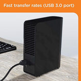 WD 18TB Elements Desktop External Hard Drive, USB 3.0 External Hard Drive for Plug-and-Play Storage - WDBWLG0180HBK-NESN 18TB Desktop