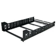 StarTech.com 3U Universal Server Rack Rails - TAA Compliant Fixed Mounting Rails - 19 Adjustable Depth Rack Mount Rails (UNIRAILS3U) Rack Rails 3U | 100 lbs