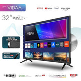 Supersonic SC-3226SDVD 32-inch LED Smart HDTV w/DVD Player, ATSC & NTSC System, 3X HDMI, 1080p, WiFi, USB, Multi Language OSD, AC/DC Compatible for Home, Kitchen, or RV Camper, DC Car Cord Included SC-3226DVD –32” Smart TV/DVD Combo