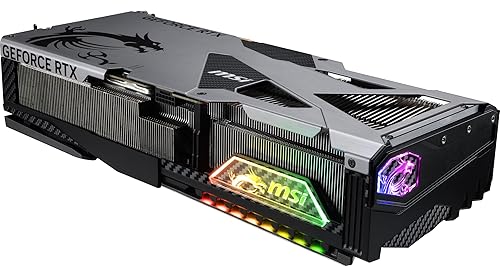 MSI Gaming RTX 5090 32G Vanguard SOC Graphics Card (32GB GDDR7, 512-bit, Extreme Clock TBD MHz, DisplayPort x3 2.1a, HDMI 2.1b, NVIDIA Blackwell Architecture)