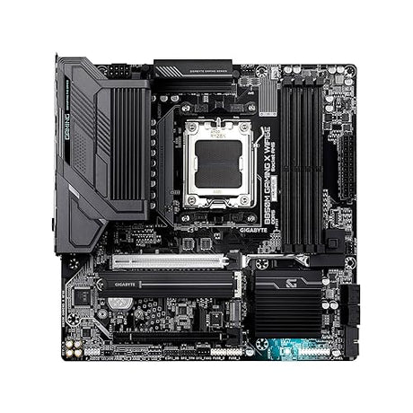 GIGABYTE B850M Gaming X WIFI6E AMD AM5 LGA 1718 Motherboard, mATX, DDR5, 2X M.2, PCIe 5.0, USB-C, WIFI6E, 2.5GbE LAN, EZ-Latch, 5-Year Warranty
