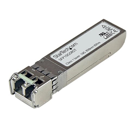 StarTech.com Brocade XG-SR Compatible SFP+ Module - 10GBASE-SR - 10GbE Multimode Fiber MMF Optic Transceiver - 10GE Gigabit Ethernet SFP+ - LC 300m - 850nm - DDM (XG-SR-ST)