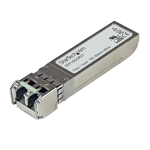 StarTech.com Cisco SFP-10G-ZR Compatible SFP+ Module - 10GBASE-ZR - 10GbE Single Mode Fiber Optic Transceiver - 10GbE SFP+ - LC 80km - 1550nm - DDM Cisco ASR9000, ASR1000 (SFP-10G-ZR-ST)