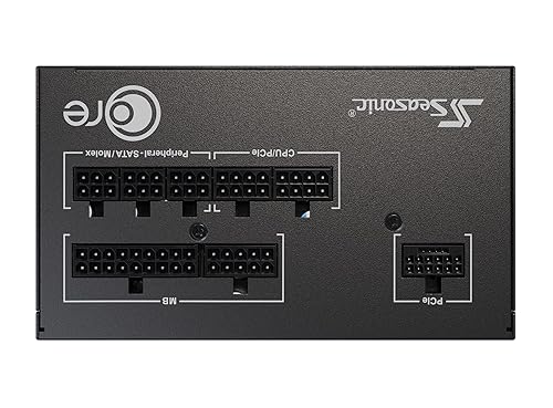 SEASONIC CORE V2 GX-650 (ATX3) - 650W - 80+ Gold - ATX 3.1 & PCIe 5.1 Ready - Full-Modular - ATX Form Factor - Premium Capacitor - 7 Year Warranty - Nvidia RTX 30/40 Super & AMD GPU Compatible 650W ATX 3 Gold