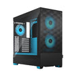 Fractal Design Pop Air RGB Cyan Core Tempered Glass Clear Tint