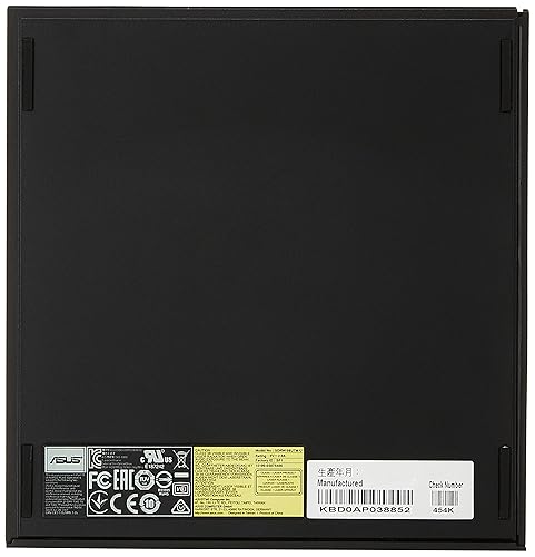ASUS ZenDrive Ultra Slim USB 2.0 External 8X DVD Optical Drive +/-RW with M-Disc Support for Windows and Mac and Nero BackItUp for Android Devices (SDRW-08U7M-U/BLK/G/AS) ZenDrive Black USB 2.0
