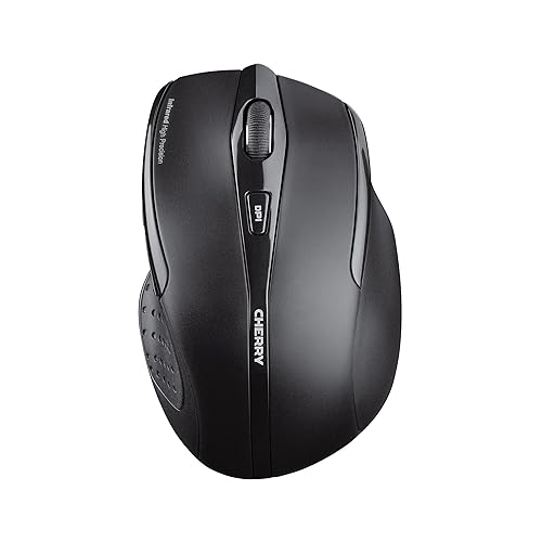 CHERRY DW 5100 - Wireless Keyboard & Mouse Combo - 10 Additional Keys - EU Layout - QWERTY Keyboard – Black